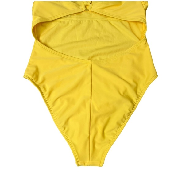 Shade & Shore Yellow One Piece Swimsuit - Picture 6 of 10
